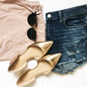 Abercrombie & Fitch High Rise Jean Short